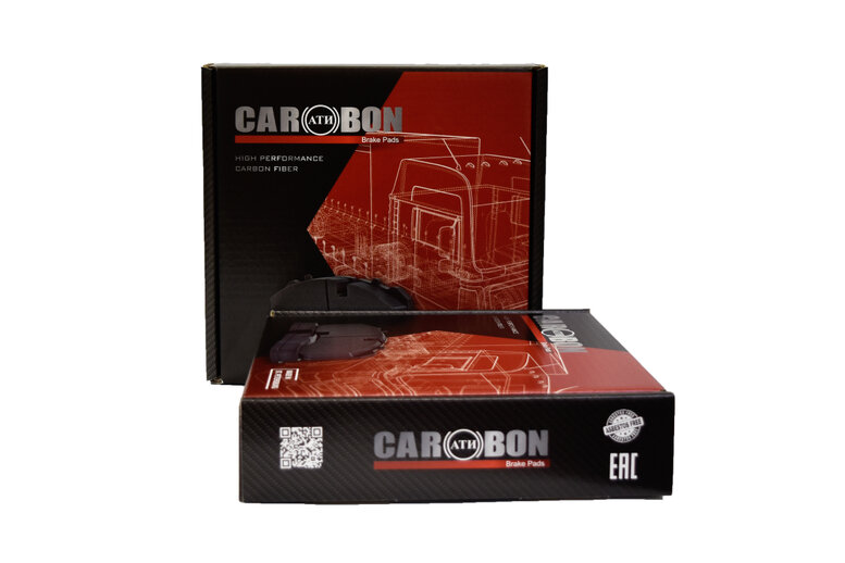 Комплект дисковых тормозных колодок АТИ CARBON 088 для дискового тормоза Knorr SB7,SN7 (WVA 29088) (фото 1)