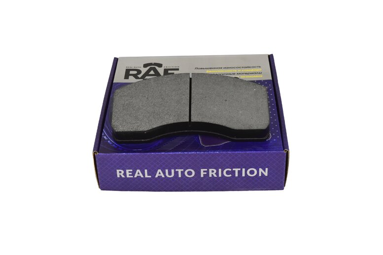 Комплект дисковых тормозных колодок RAF RF279 для дискового тормоза MAN TGS/TGX, Wabco Maxx 22 (WVA 29279) (фото 2)